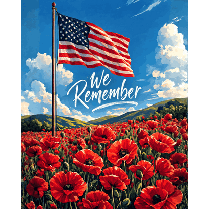 We Remember | Paint by Number- Paint by Numbers