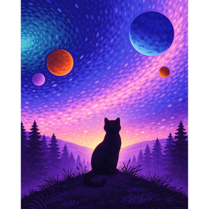 Everlasting Universe | Paint by Number- Paint by Numbers