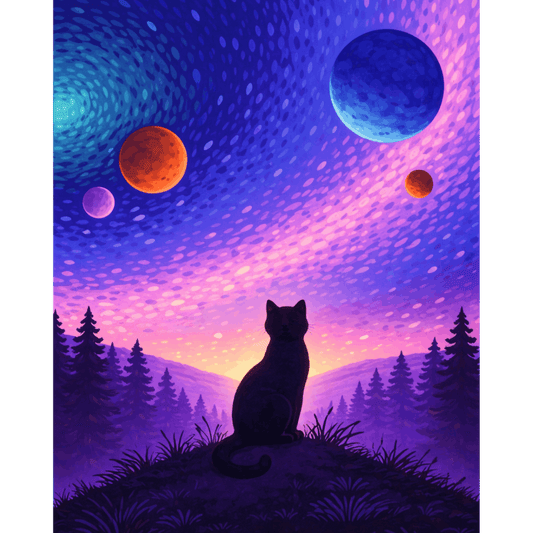 Everlasting Universe | Paint by Number- Paint by Numbers