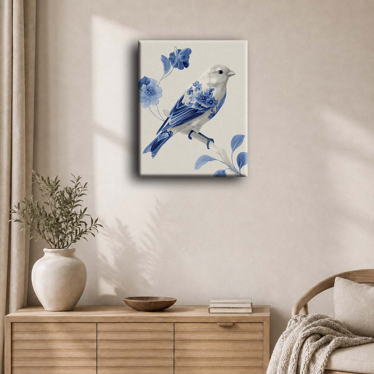 Skjør kanarifugl | Maleri etter tall