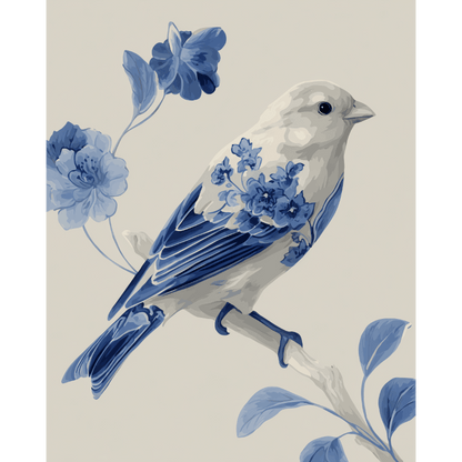 Fragile Canary | Paint by Number- Paint by Numbers