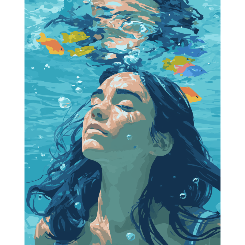 A Quiet Beneath | Paint by Number- Paint by Numbers