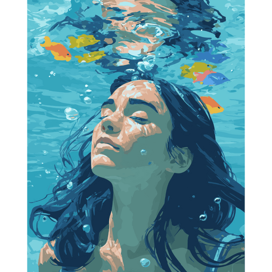 A Quiet Beneath | Paint by Number- Paint by Numbers