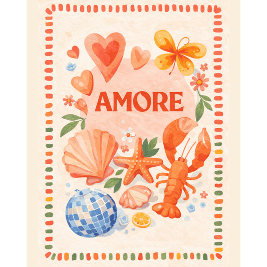 Amore | Paint by Number- Paint by Numbers