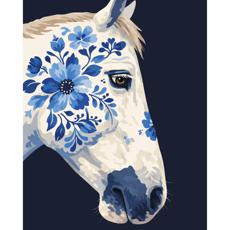 Blooming Spirit | Paint by Number- Paint by Numbers