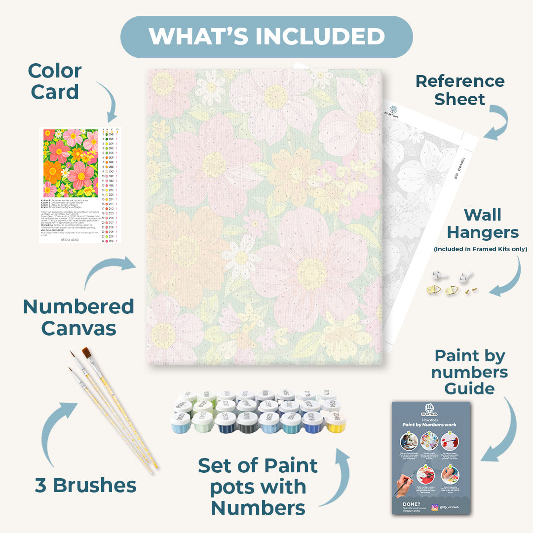 Flower Power | Paint by Number