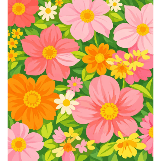 Flower Power | Paint by Number- Paint by Numbers