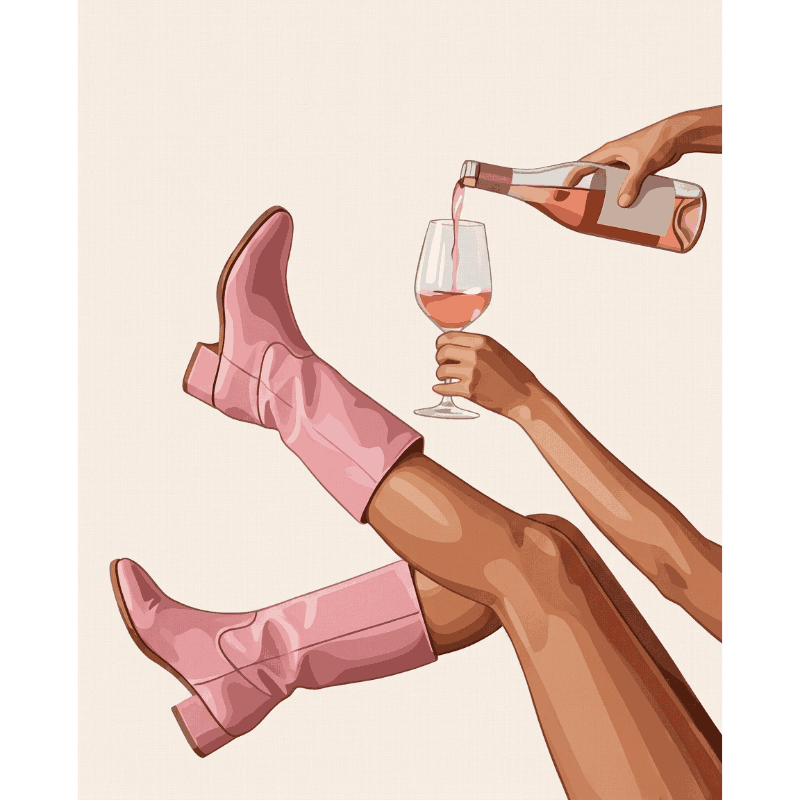 Girl`s time | Paint by Number- Paint by Numbers