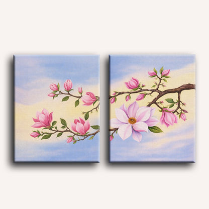 Mother's Day Bundle – Magnolia Blossoms- Paint by Numbers