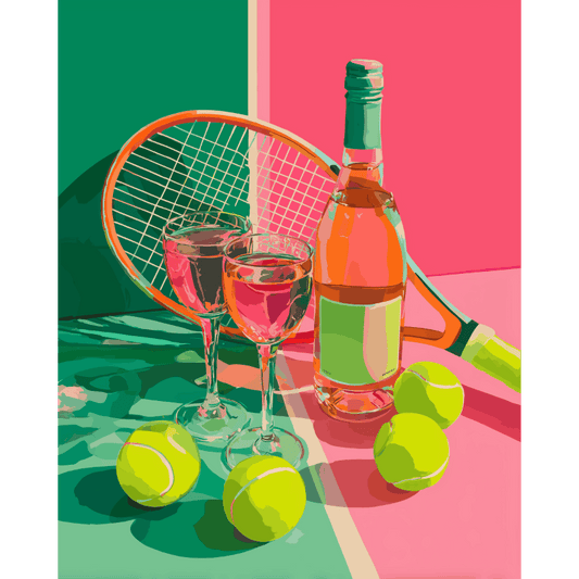 Summer Serve | Paint by Number- Paint by Numbers