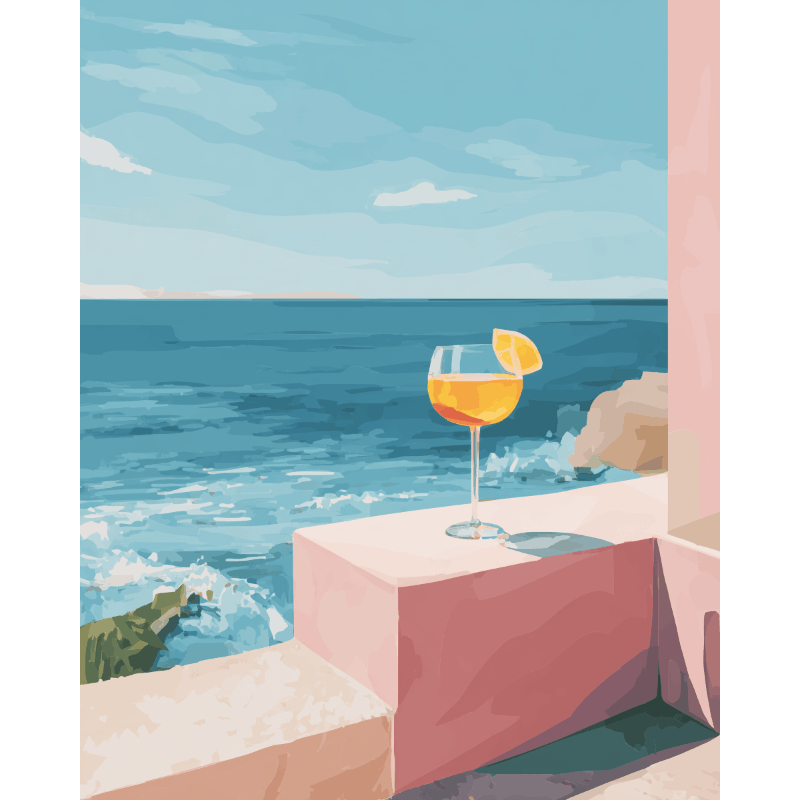 On Vacation | Paint by Number- Paint by Numbers