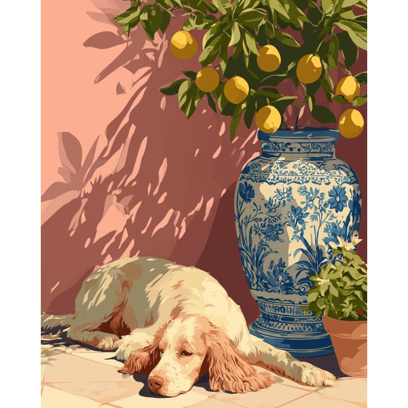 Siesta | Paint by Number- Paint by Numbers