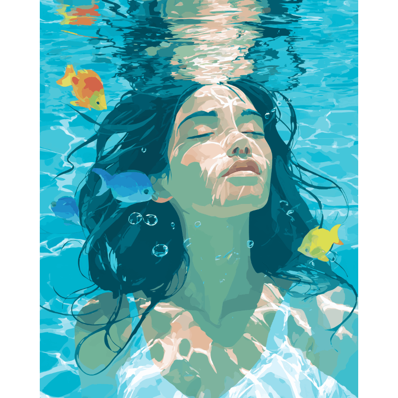 Breath of Silence | Paint by Number- Paint by Numbers