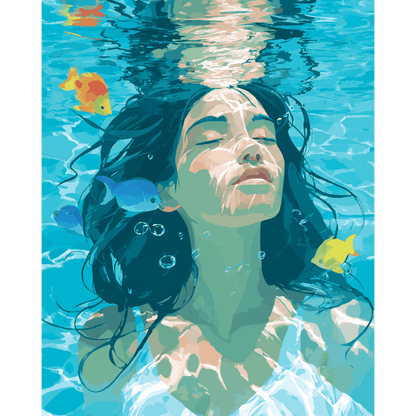 Breath of Silence | Paint by Number- Paint by Numbers