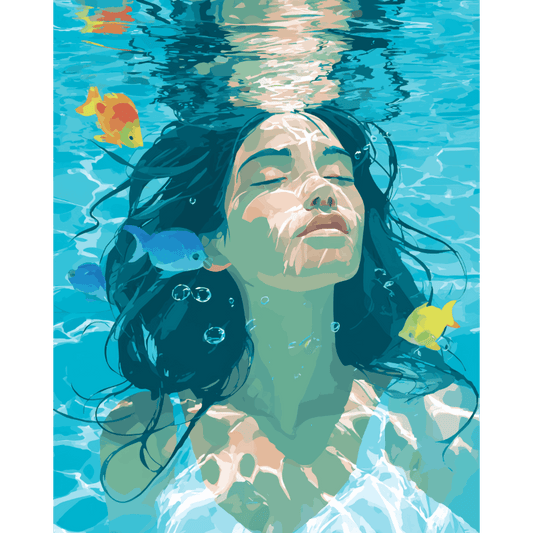 Breath of Silence | Paint by Number- Paint by Numbers