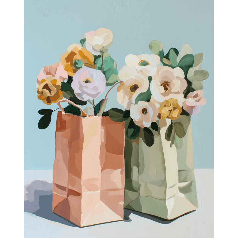 Soft Composition | Paint by Number- Paint by Numbers