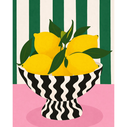 Zesty Geometry | Paint by Number- Paint by Numbers