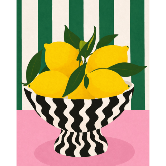 Zesty Geometry | Paint by Number- Paint by Numbers