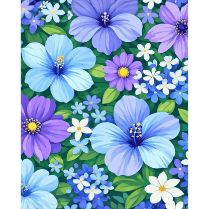 Meadow in Bloom | Paint by Number- Paint by Numbers