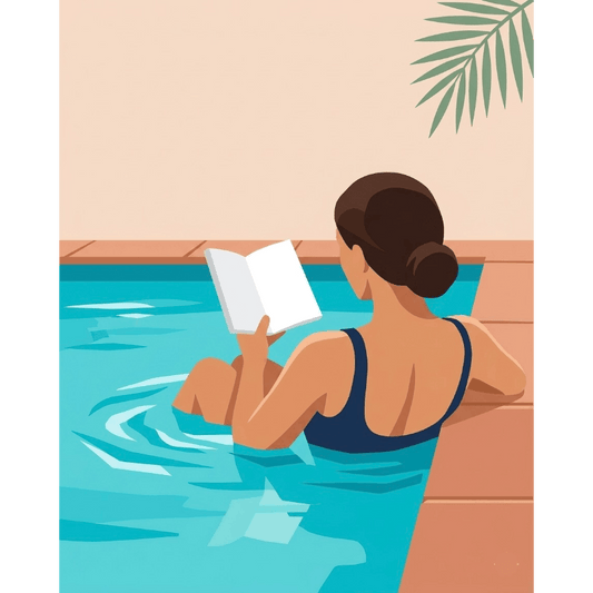 Peaceful Reading | Paint by Number- Paint by Numbers