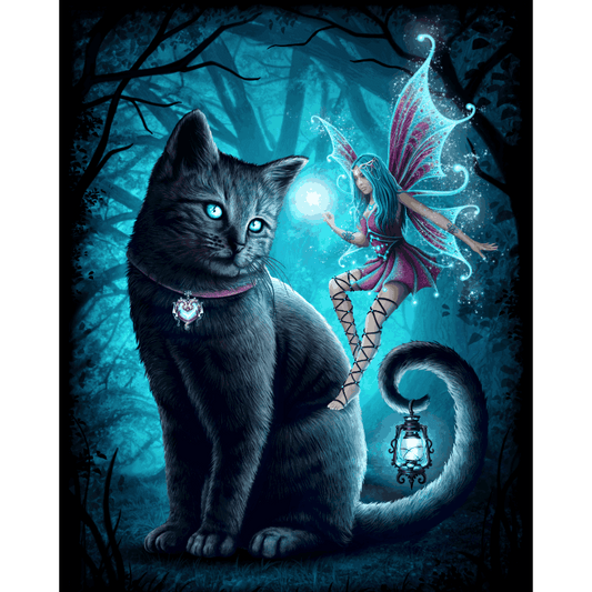 Cat and Fairy - By Sarah Richter | Paint by Number- Paint by Numbers