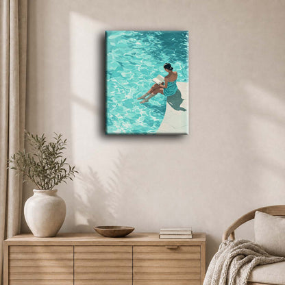 By the Pool | Paint by Number