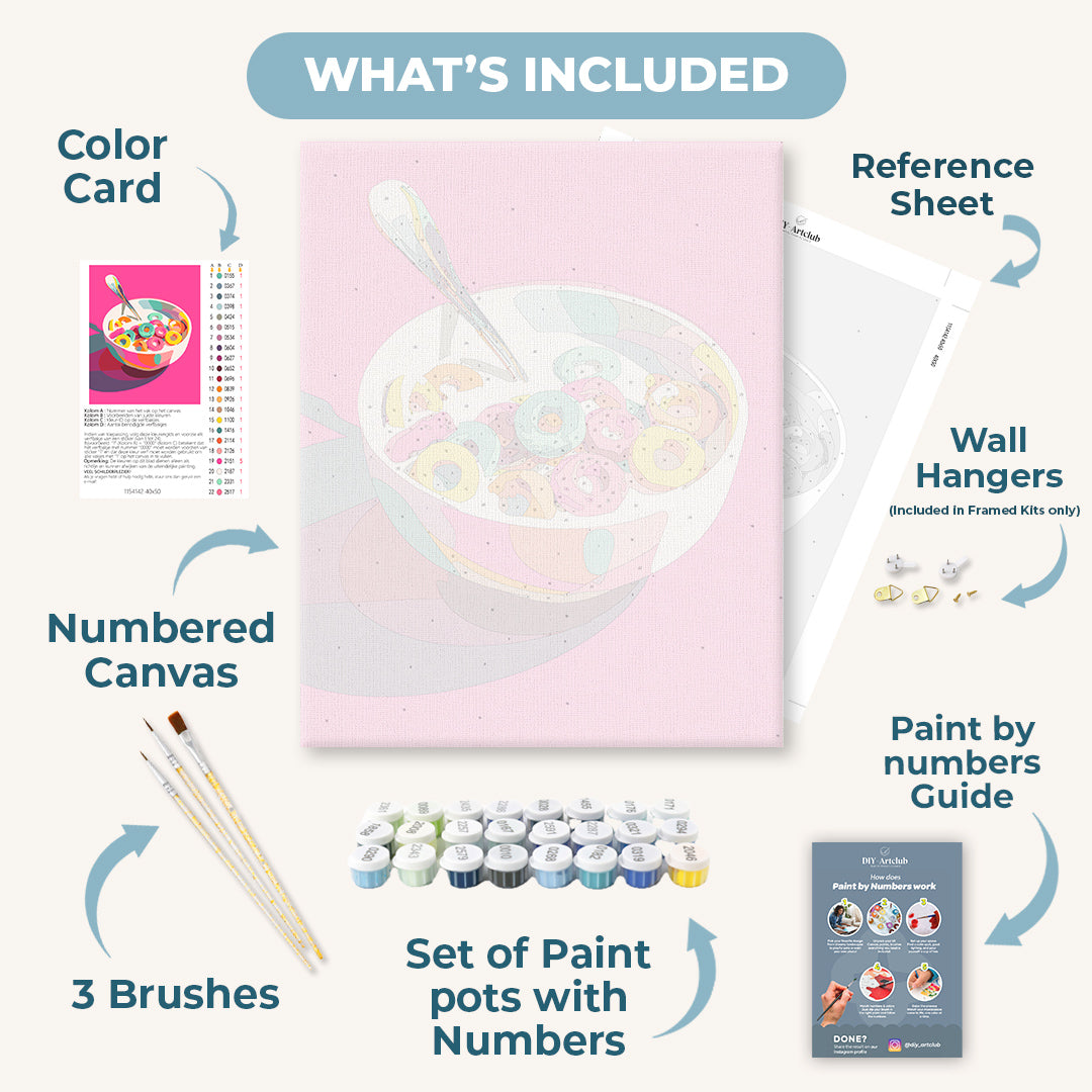 Champion`s breakfast | Paint by Number