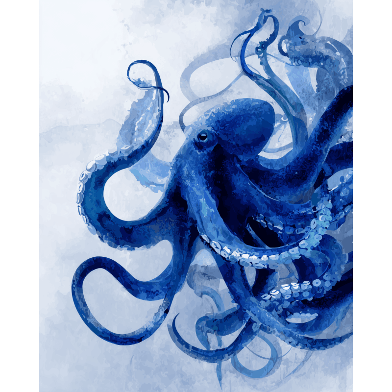 Sea Creature | Paint by Number- Paint by Numbers
