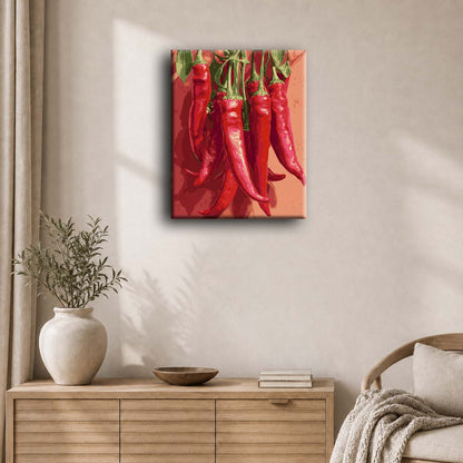 Chilipippuri | Numeromaalaus