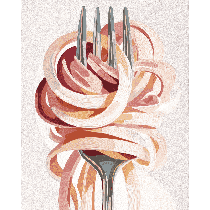 Twirl Aesthetic | Paint by Number- Paint by Numbers