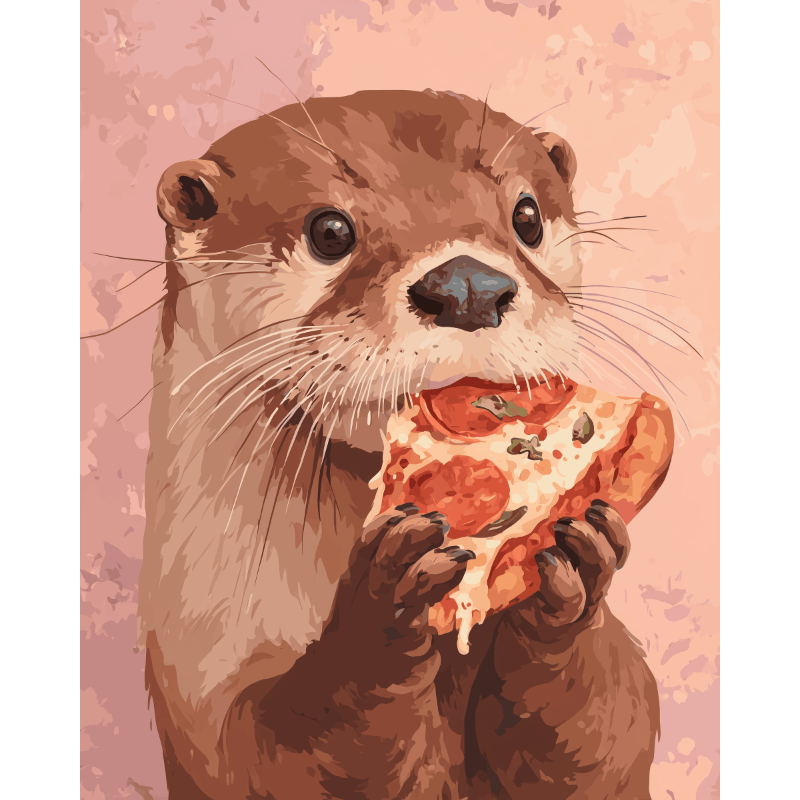 Snack Time | Paint by Number- Paint by Numbers