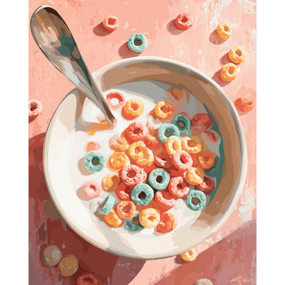 Fruit rings | Paint by Number- Paint by Numbers