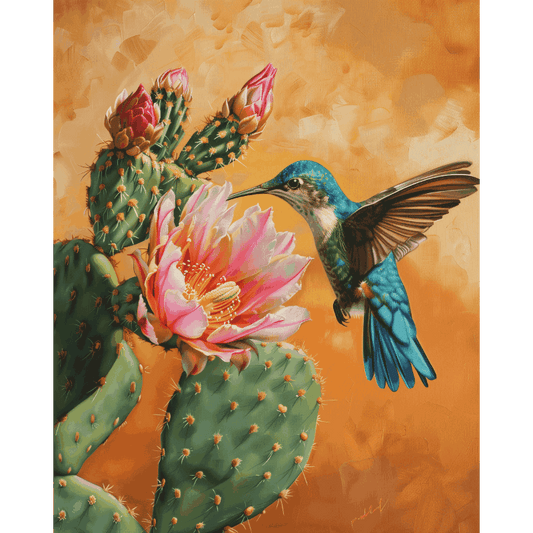 Mexican Nature | Paint by Number- Paint by Numbers