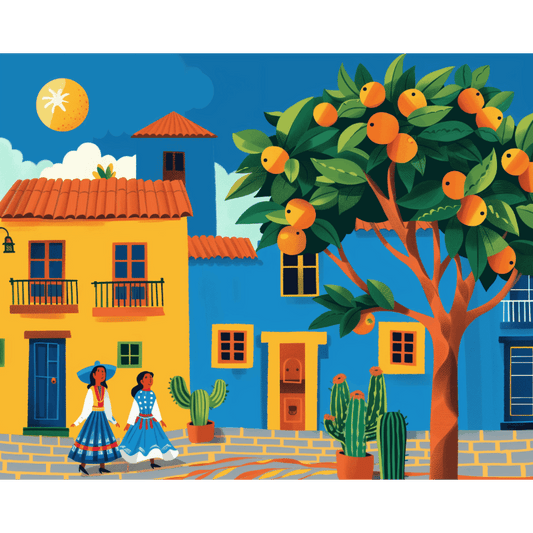 Amigos | Paint by Number- Paint by Numbers