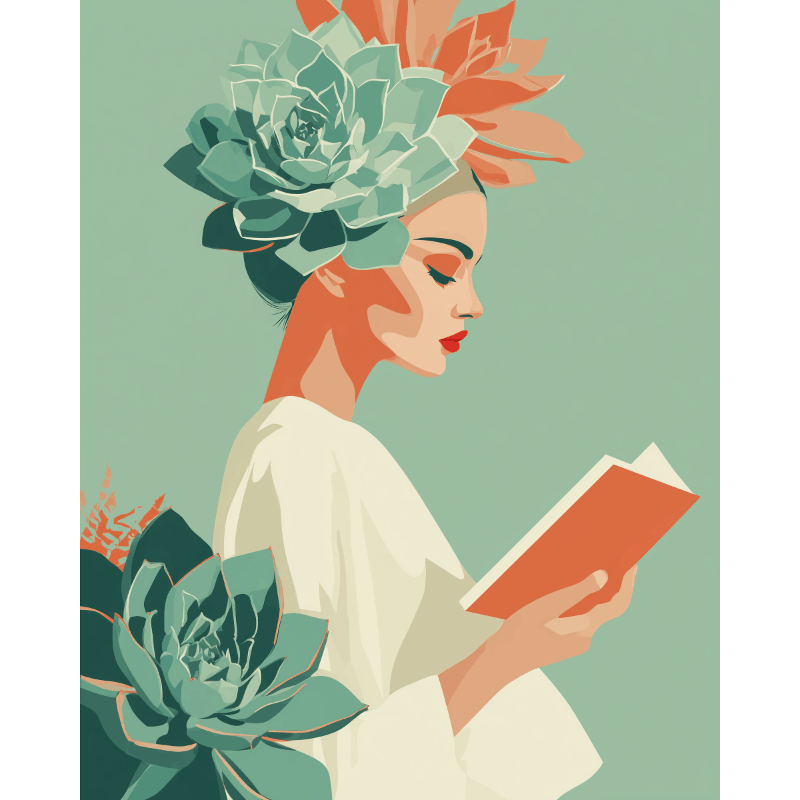 Spring Goddess | Paint by Number- Paint by Numbers