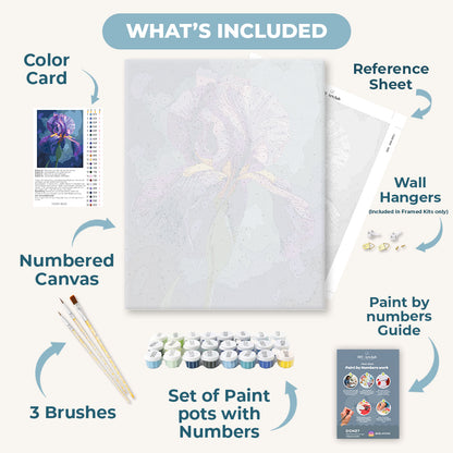 Purple Bloom | Paint by Number