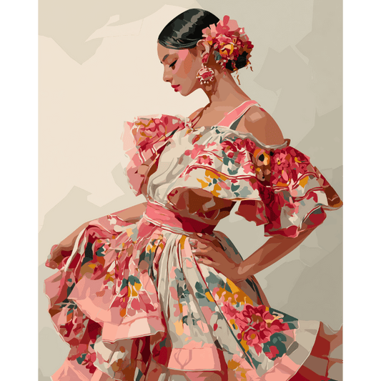Senorita | Paint by Number- Paint by Numbers