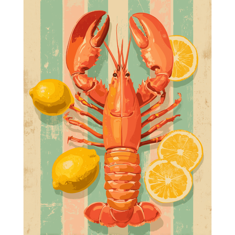 Fresh Catch | Paint by Number- Paint by Numbers