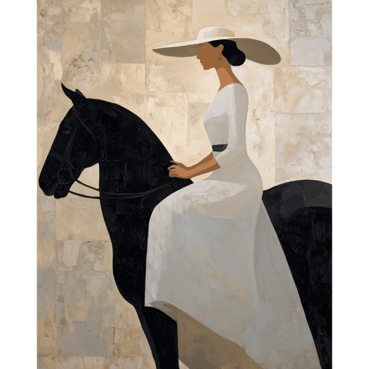 Balanced Rider | Paint by Number- Paint by Numbers