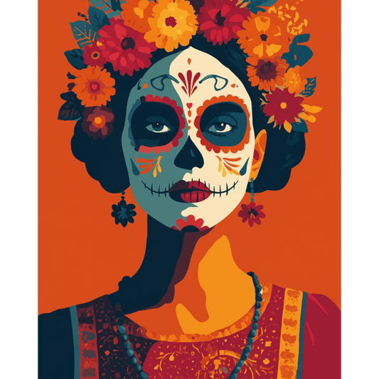 Los Muertos | Paint by Number- Paint by Numbers