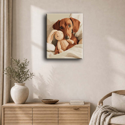 Godnattklem | Maleri etter tall