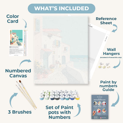 Coastal Escape | Paint by Number