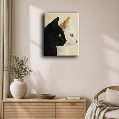 Yin og yang | Maleri etter tall