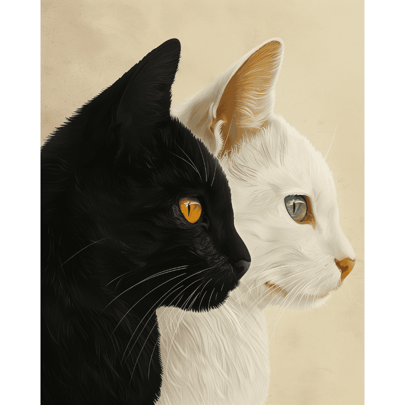 Yin and Yang | Paint by Number- Paint by Numbers
