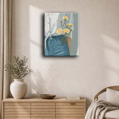 Blomstrende lommer | Maleri etter tall