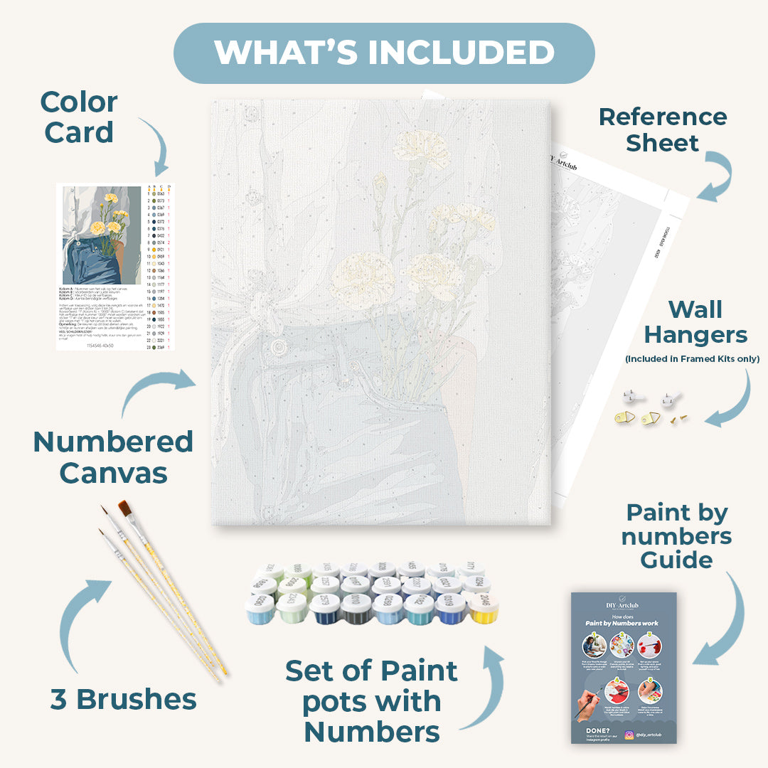 Blooming Pockets | Paint by Number