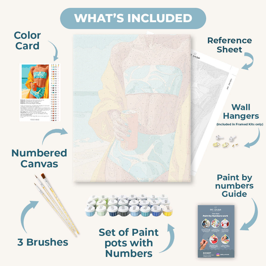 Summer Vacation | Paint by Number