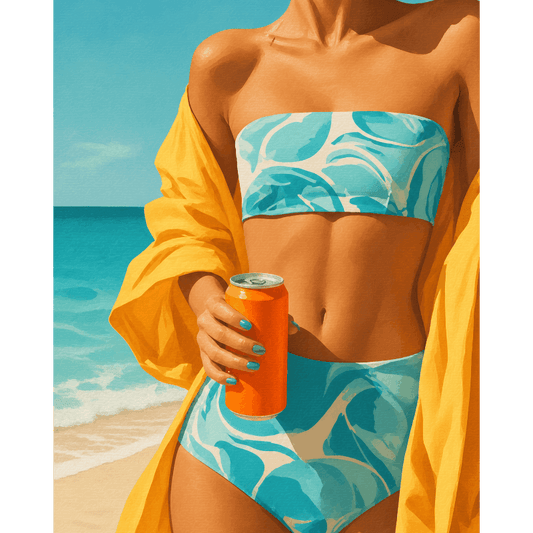Summer Vacation | Paint by Number- Paint by Numbers