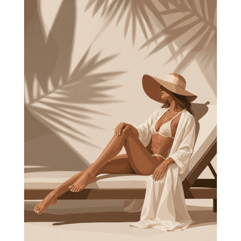 Vacation Mood | Paint by Number- Paint by Numbers