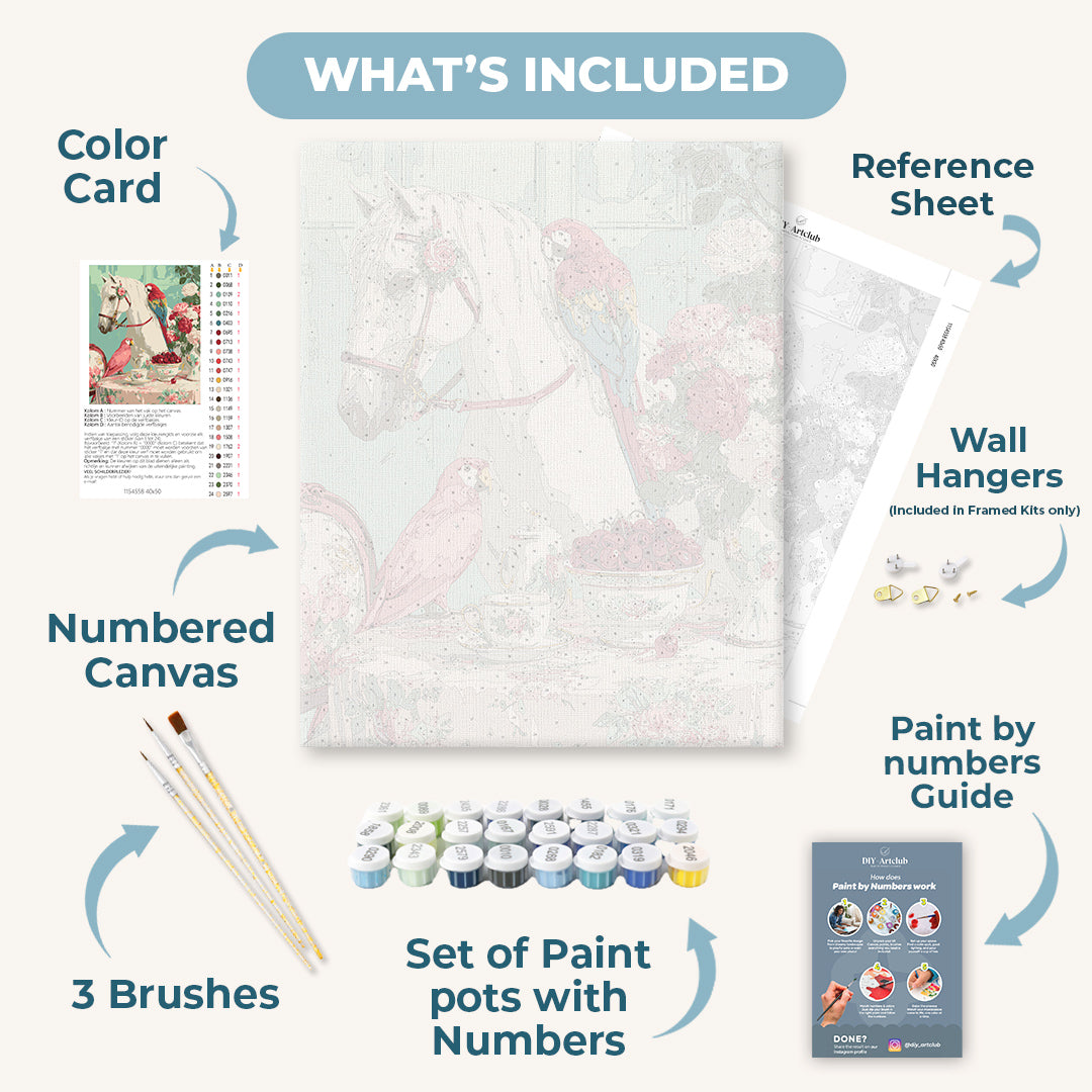 Garden Reverie | Paint by Number